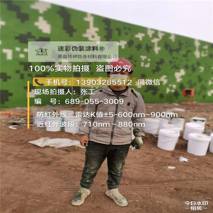 拉萨​包括外墙、护坡、水泥地面建筑物的迷彩喷涂